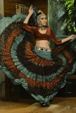 Senoritas skirt Multi layers