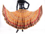 Digital Printed Skirt yellow moon