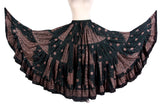 Blockprint Skirt black/beige