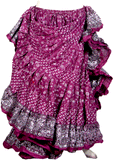 Jodha Maharani Skirt Magenta