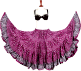 Jodha Maharani Skirt Magenta