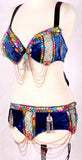 Marrakesh Bra Belt Blue