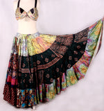Patchwork Skirt Made From Block print Fabrics