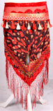 Peacock Hipscarf