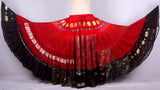 Senoritas skirt red black