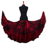 tiger stripe skirt burgundy/black 2020