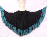 Mirror Skirt 25 Yards  Black SeaGreen