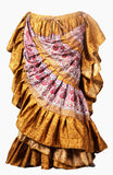 Block Print Skirt Gold Dust