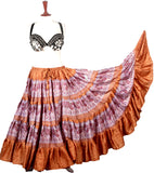 Block Print Skirt Candy