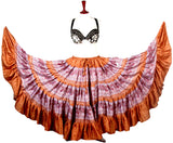 Block Print Skirt Candy