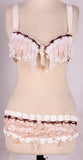 Steampunk Lace Bra Belt Set