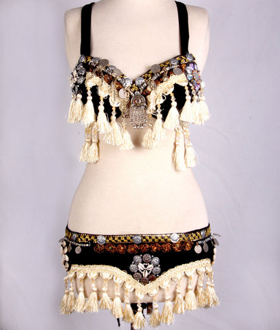 Tassel Bra Belt Set