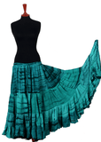 tiger stripe skirt teal/black 2020
