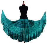 tiger stripe skirt teal/black 2020