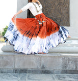 2 tone tiger stripe skirt