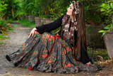 Digital print Skirt wildy