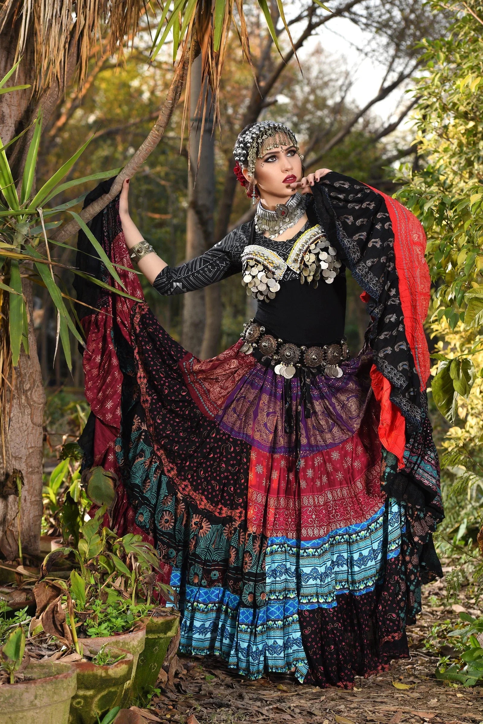 Patchwork skirts