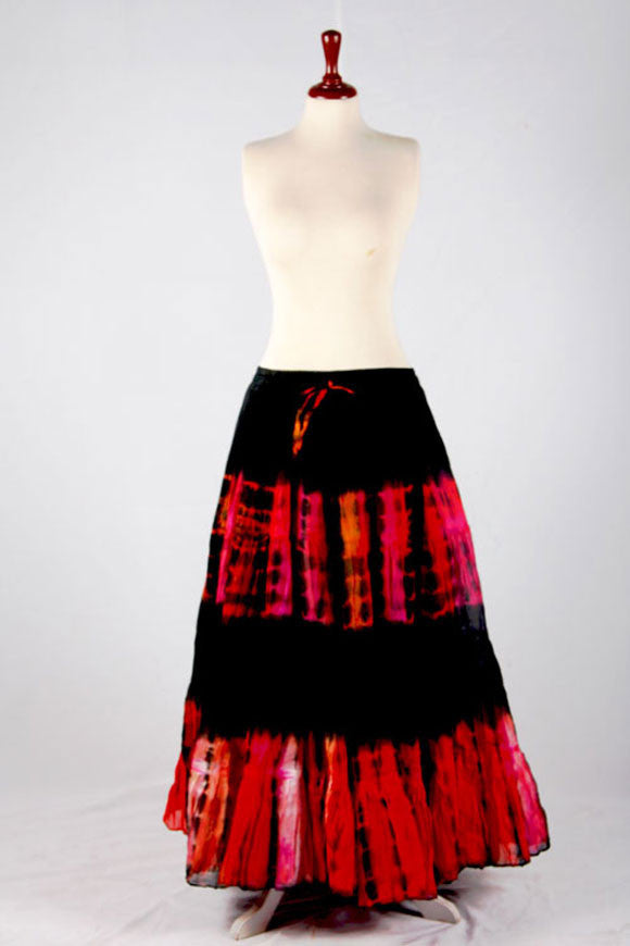 Christmas Skirt Black/Red