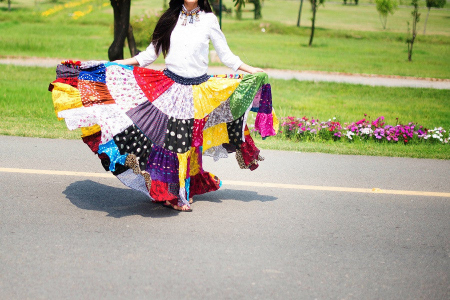 Patchwork Skirt WLS