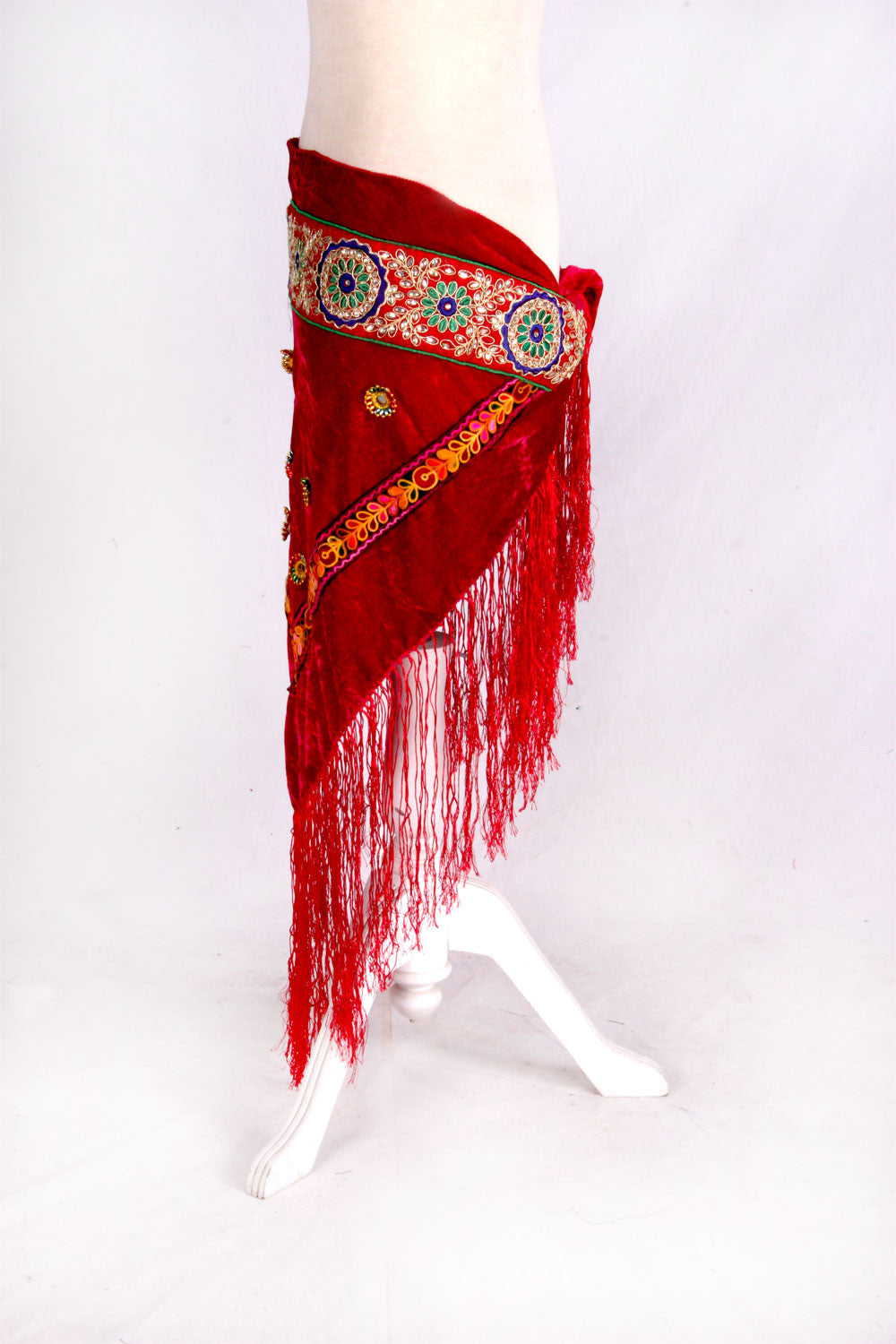 Mirror Hipscarf red
