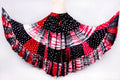 Jaipur Fusion skirt red/black