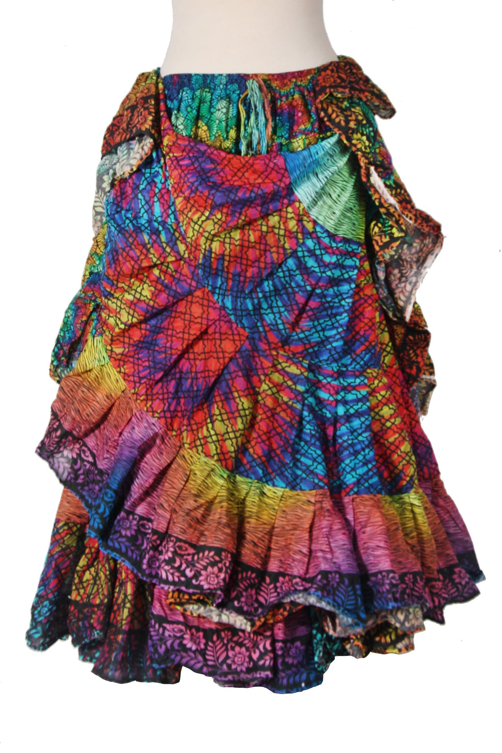 Digital print Skirt Rainbow Design WLS