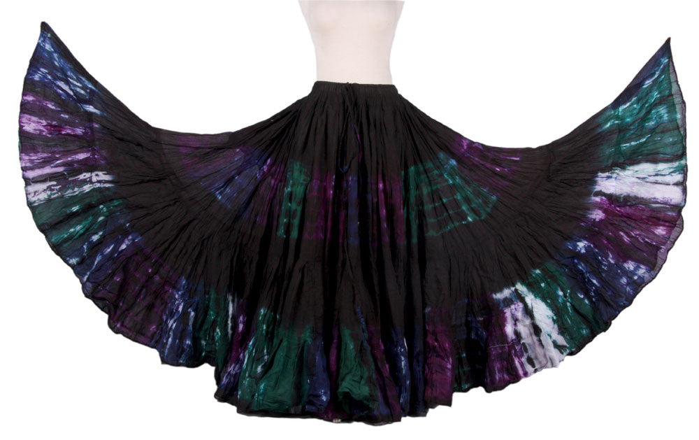 Christmas Skirt Black/green WLS