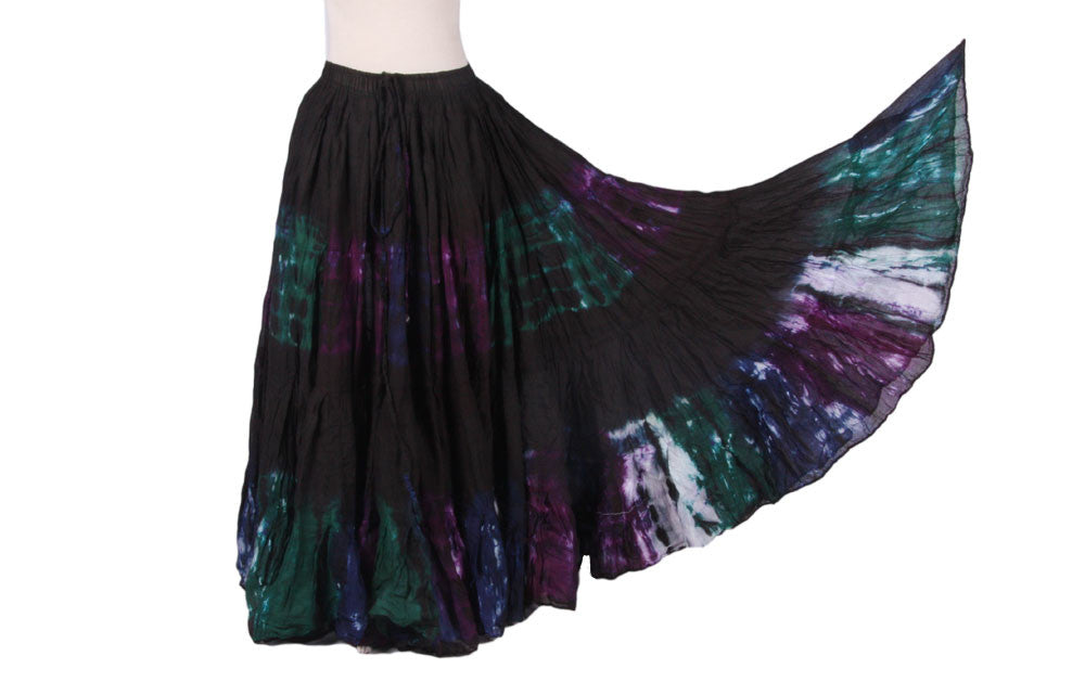 Christmas Skirt Black/green WLS