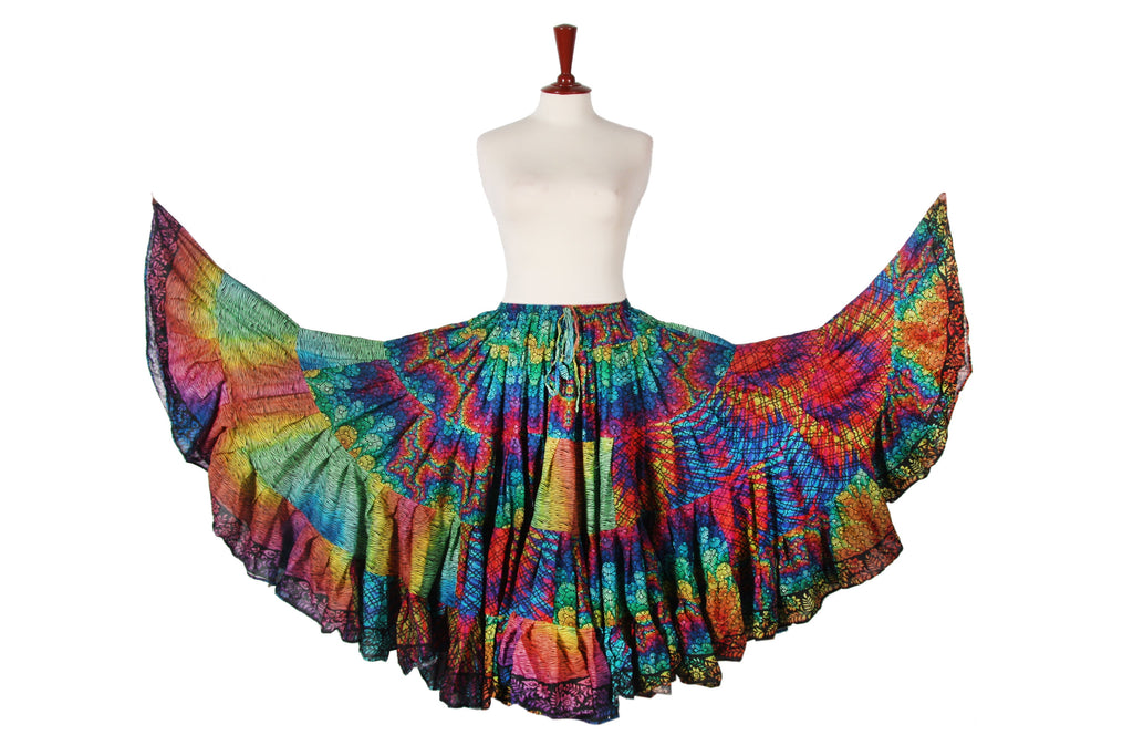 Digital print Skirt Rainbow Design WLS