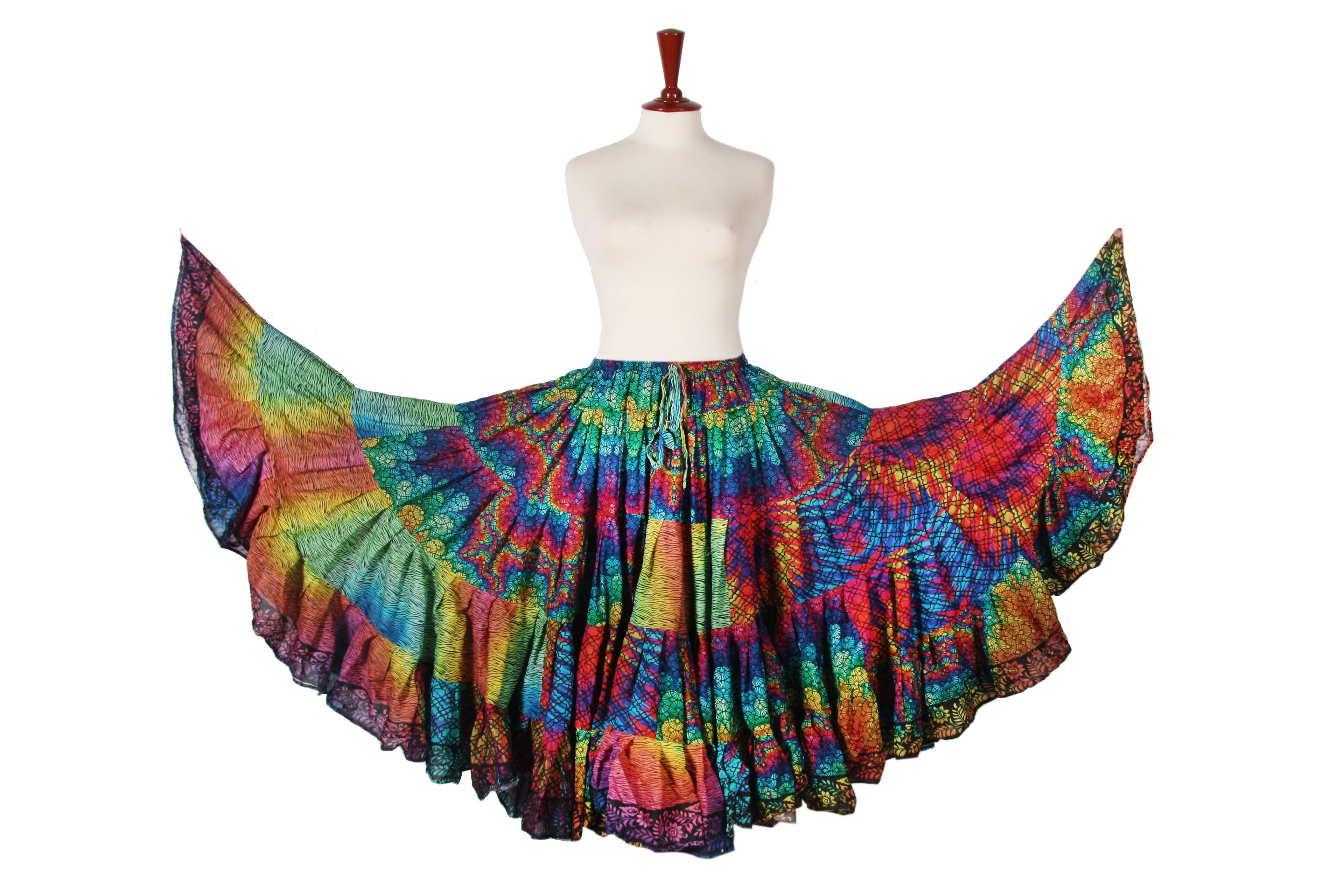Digital print Skirt Rainbow Design WLS