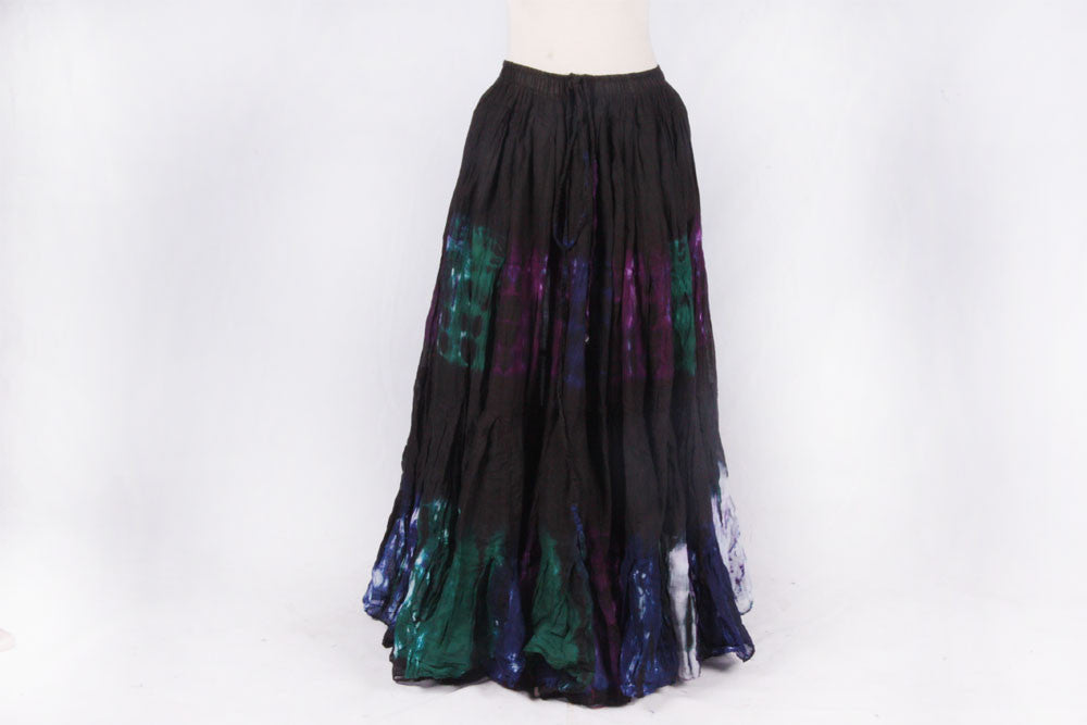 Christmas Skirt Black/green WLS