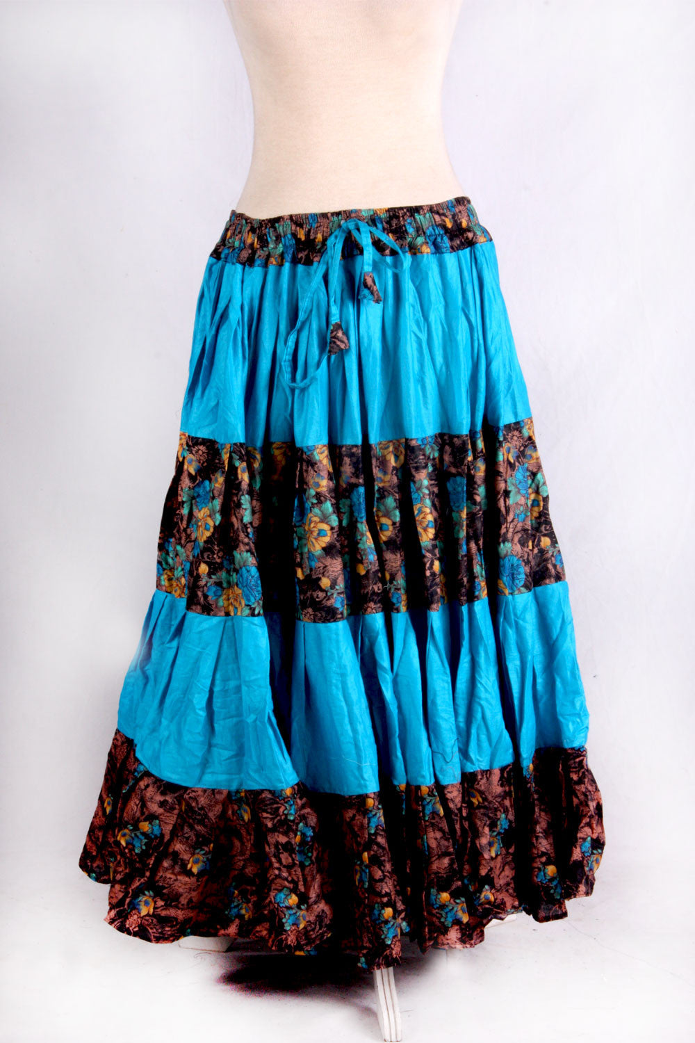 Printed Skirt Blue