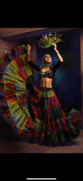 Digital print Skirt Rainbow Design WLS