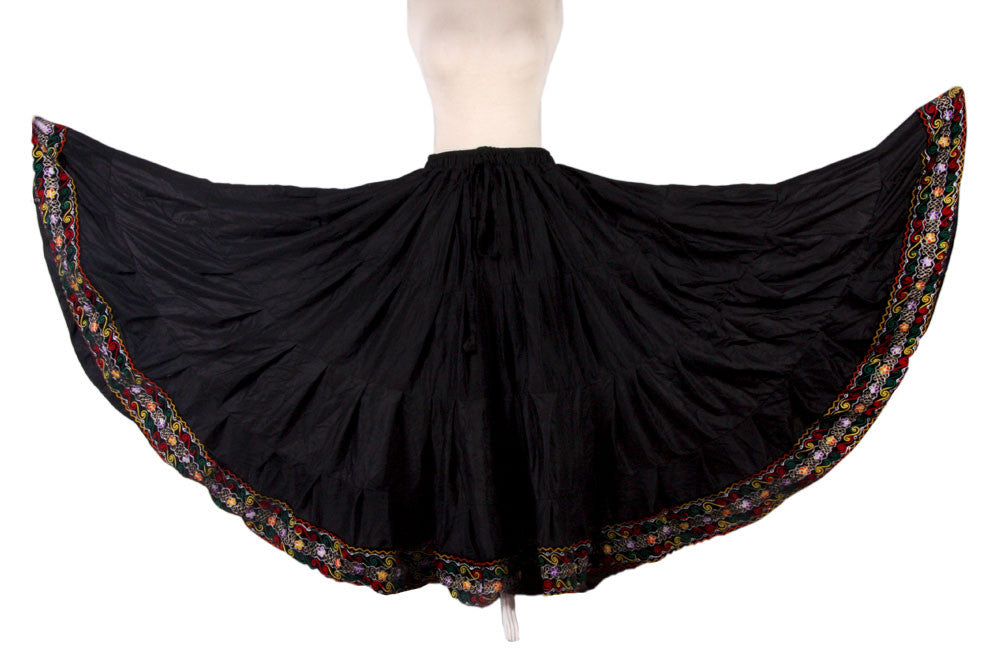 Embroidered border Skirt WLS