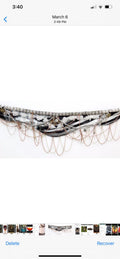 Tribal belt with chains WS