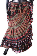 Digital Printed Skirt Multi Paisley