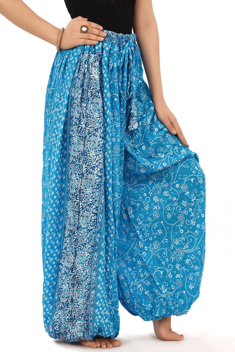Jodha Maharani Bloomer 100% Cotton turqouise WS