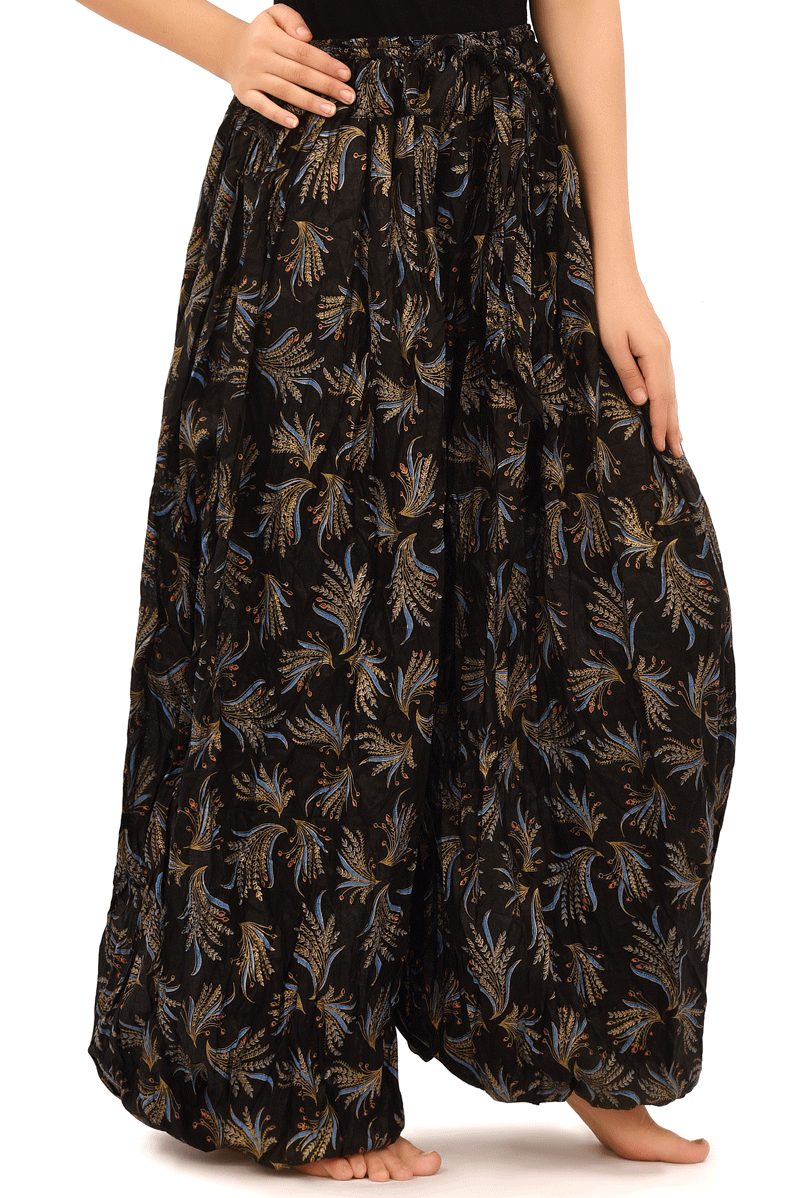Bloomers Block print blue fall