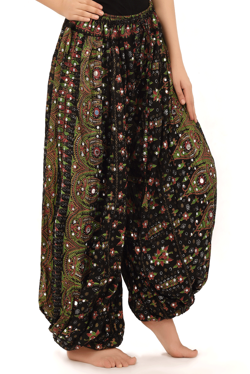 Bloomers Block print green beauty