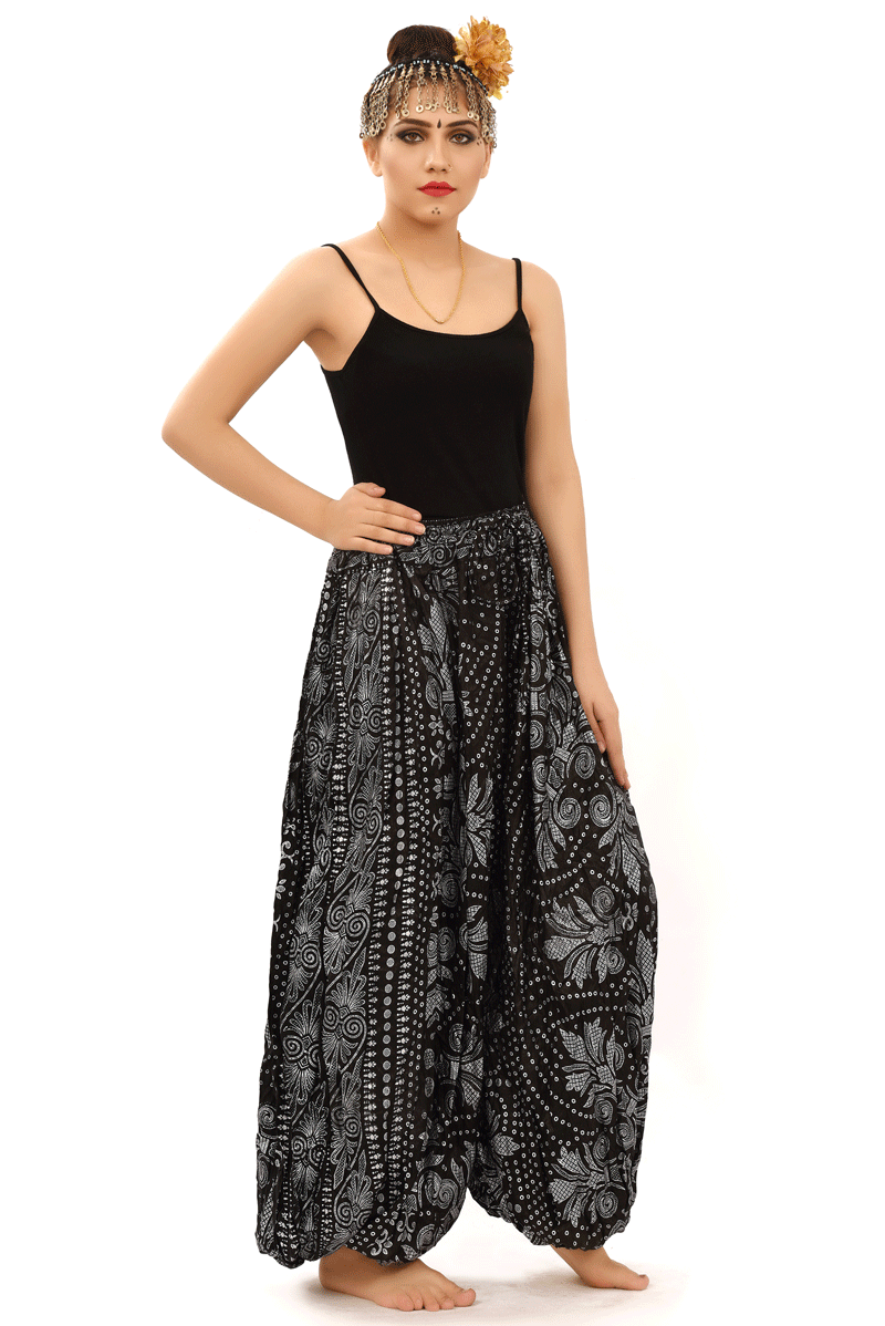 Bloomers Block print black/white