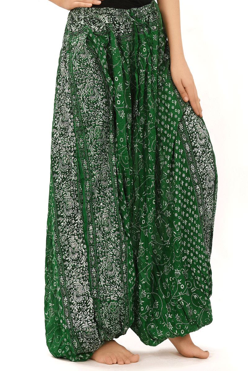 Jodha Maharani Bloomer 100% polyester forest green WS