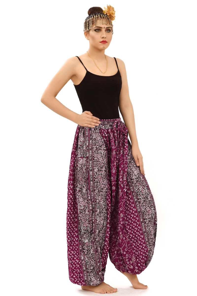 Jodha Maharani Bloomer 100% Cotton magenta
