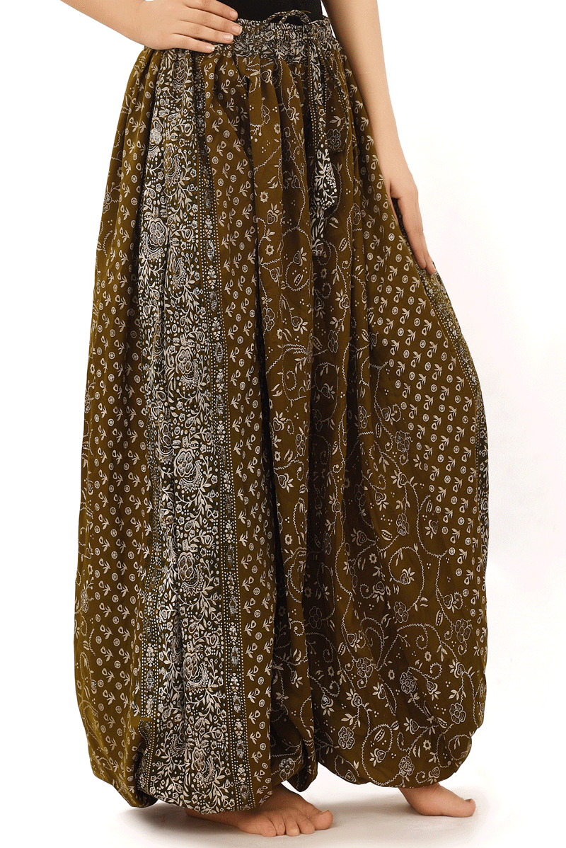 Jodha Maharani Bloomer 100% polyester brown