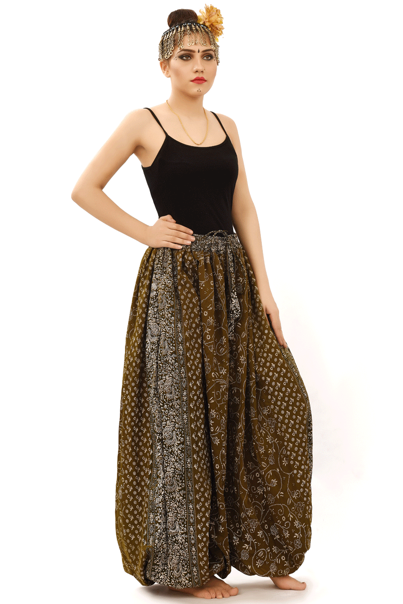 Jodha Maharani Bloomer 100% polyester brown