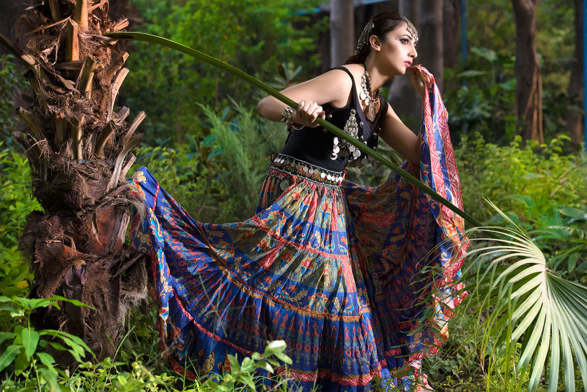 Digital print skirt Heaven WLS