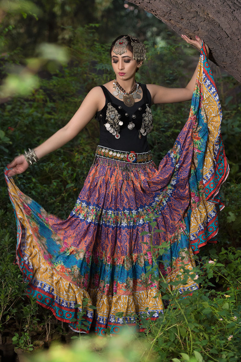 Digital print skirt Heaven WLS