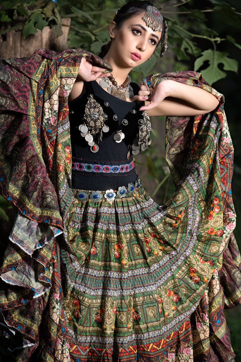 Digital print Skirt WILD WADY