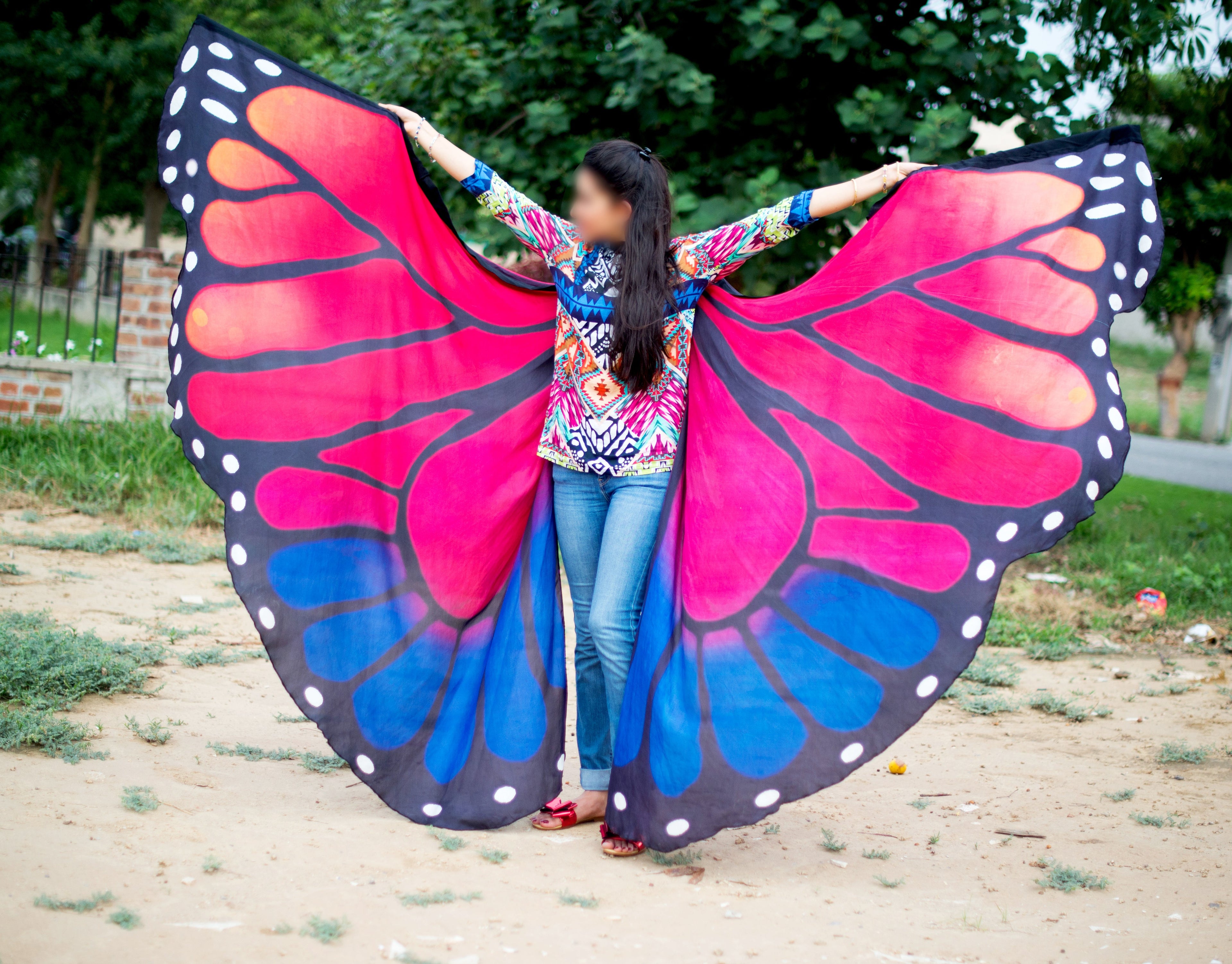 Butterfly Silk ISIS Wings multi