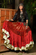 Shiny Gold border Skirt WLS