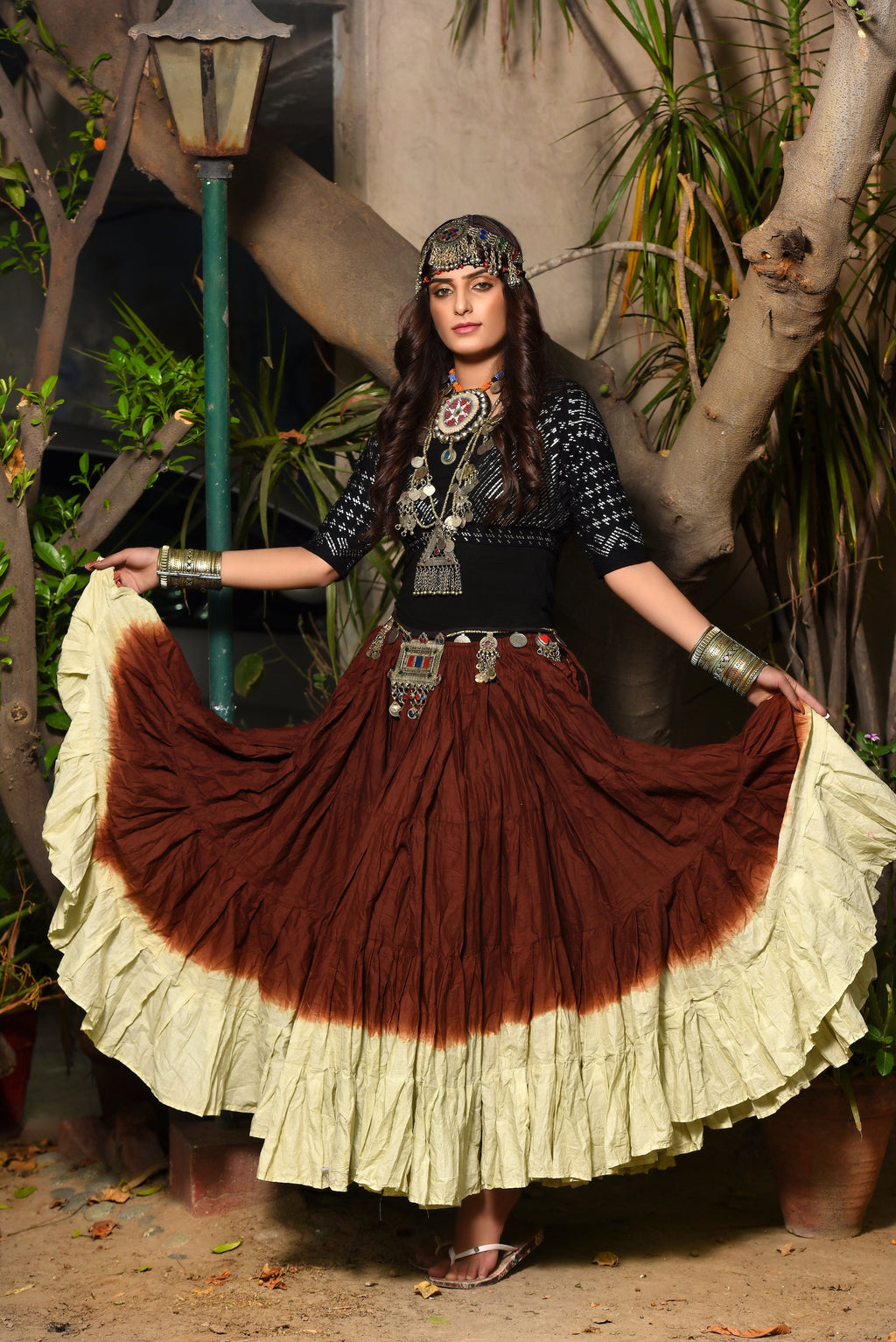 2 tone skirt WLS